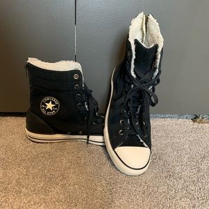 Suede Converse High Tops